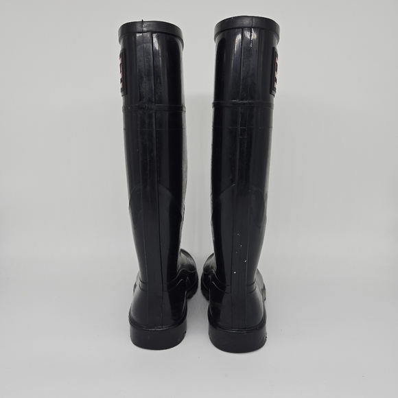 Burberry Rain Boots Women's Shoes Size EUR 38 in Black - Picture 4 of 8